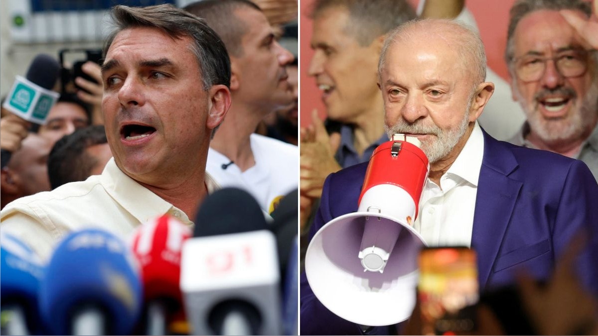 Elecciones en Brasil: con el 100 % escrutado, Flávio Bolsonaro logró el 47,03 % de los votos y Lula, el 45,16 %