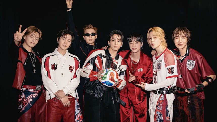 Los integrantes de BTS llegaron al Perú como parte de su gira mundial Arirang.