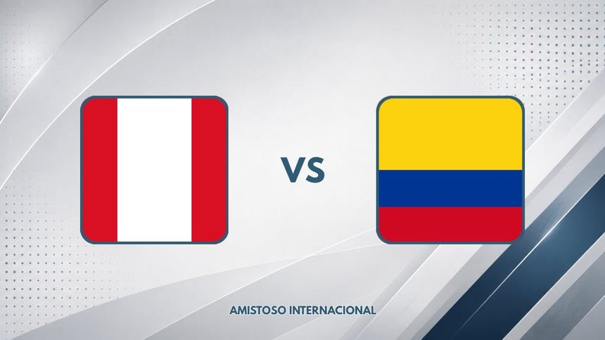 Guía TV, Perú vs Colombia por un amistoso internacional.