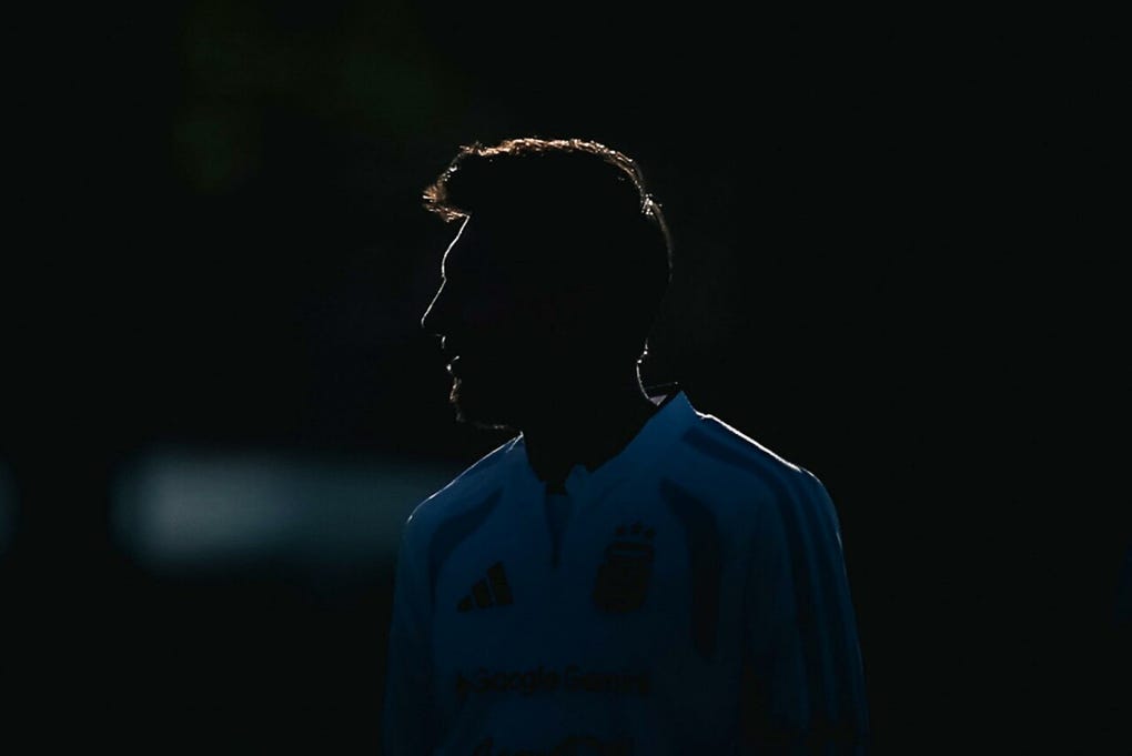 La última práctica del capitán se realizó en el predio de la Asociación del Fútbol Argentino (AFA) en Ezeiza.