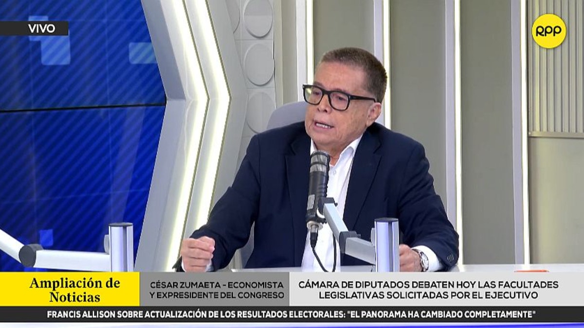 César Zumaeta planteó al Ejecutivo utilizar decretos de urgencia ante la demora en la aprobación de facultades