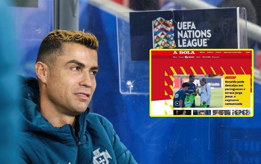 Cristiano Ronaldo: así reaccionó la prensa de Portugal ante el "explosivo comunicado" sobre conflicto con Jorge Jesús - Foto 1