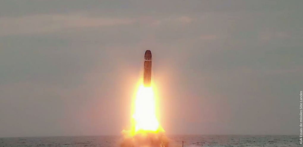 Así fue el lanzamiento del misil nuclear M51 desde un submarino francés [FOTOS] - Foto 1