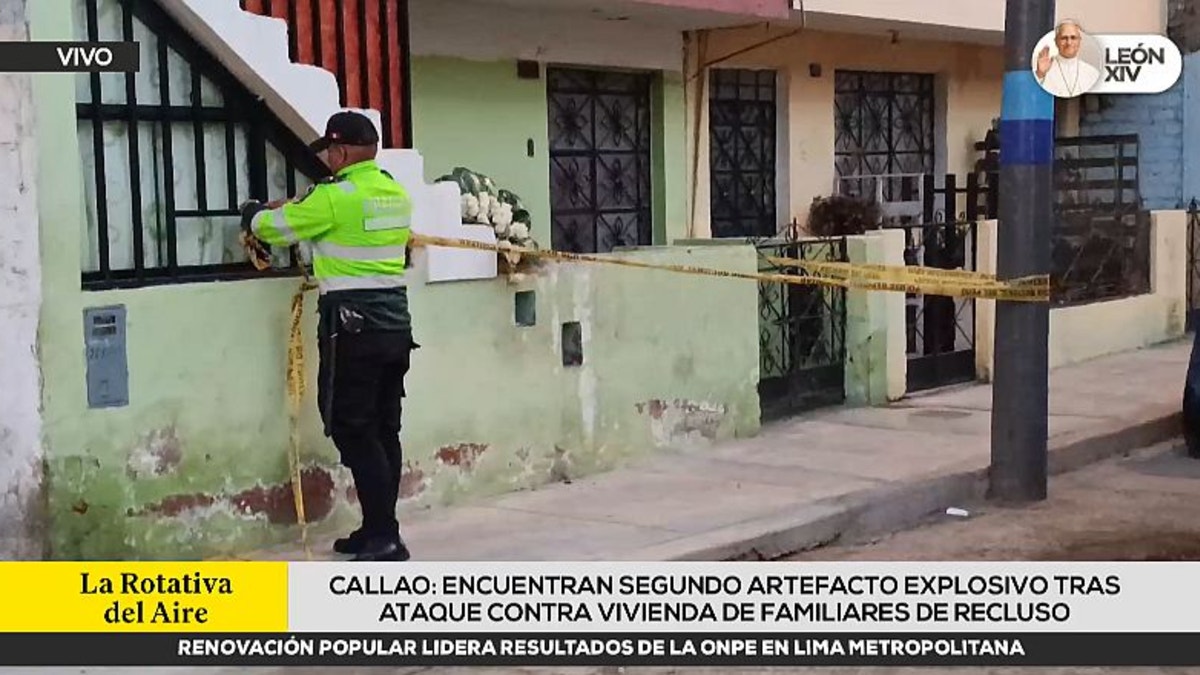Callao: encuentran segundo artefacto explosivo tras ataque contra vivienda de familiares de recluso