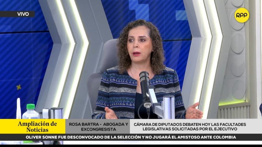 Barta dice que viaje de Fujimori a El Salvador no será beneficioso para Perú si va a ir "para conocer" el modelo carcelario