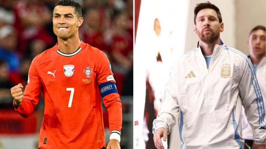 El sentido mensaje de Cristiano a Lionel Messi tras su último partido con Argentina: "Todo mi respeto"