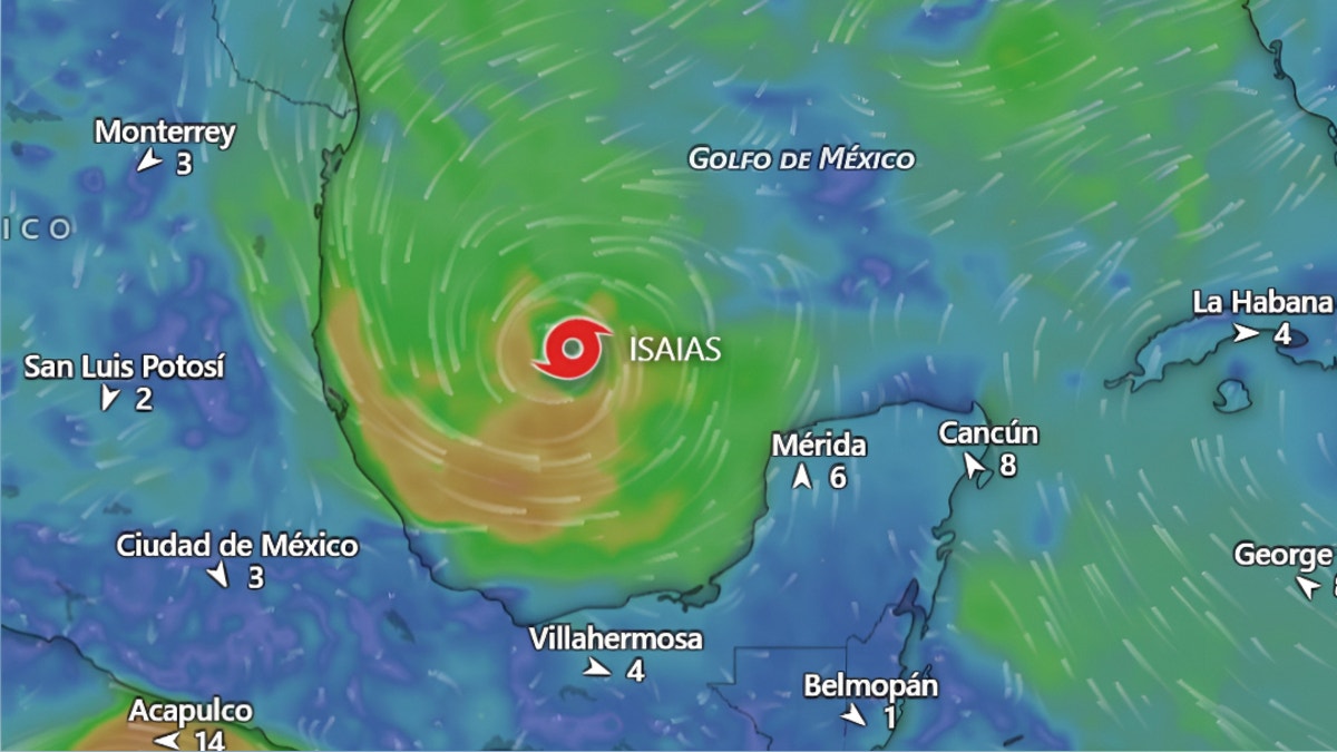 Tormenta tropical Isaias EN VIVO: mapa de su trayectoria, estados en alerta y pronósticos en el Golfo de México