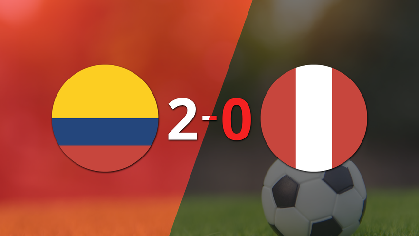Amistoso internacional: Colombia se quedó con un triunfo agónico en el amistoso con Perú
