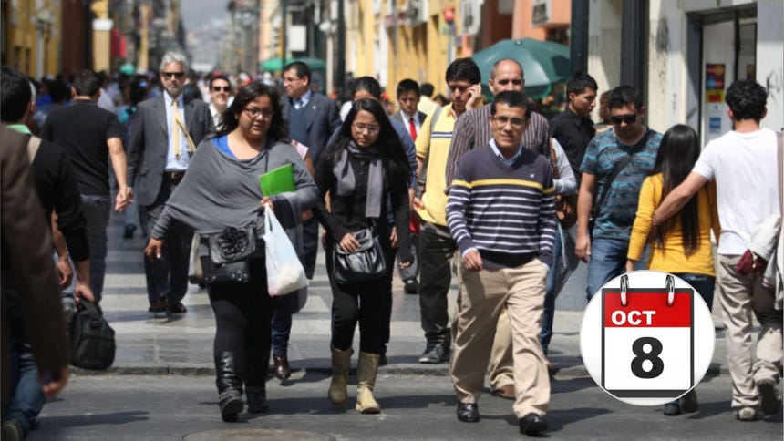 Feriado 8 de octubre: ¿cuánto deben pagarte si trabajas y cómo calcularlo?