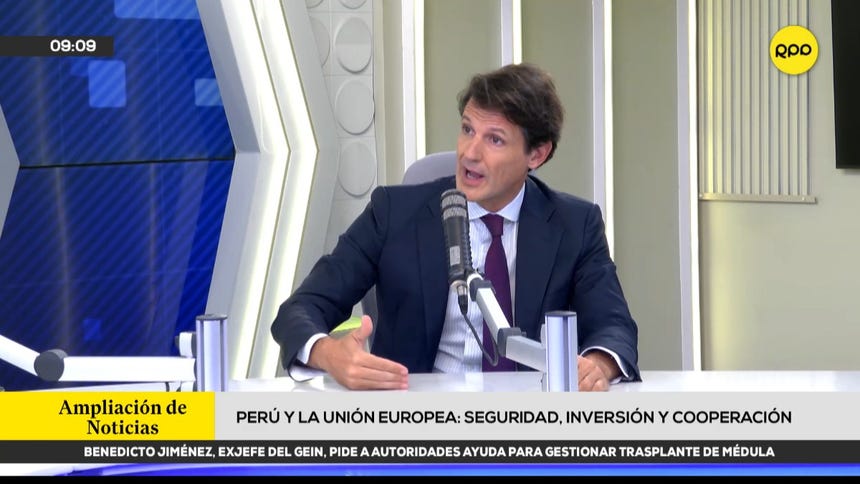 Pelayo Castro, director para las América en el SEAE, destaca que Perú “es clave” para la Unión Europea