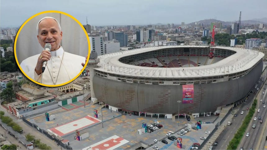 Encuentro del papa León XIV con jóvenes peruanos será en el Estadio Nacional, confirmó el arzobispo de Lima