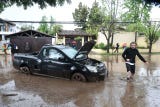 El mandatario señaló que las autoridades de distintos organismos se están trasladando al lugar para tomar medidas urgentes y que se mantenía en contacto para ser informado de los impactos en la comuna.