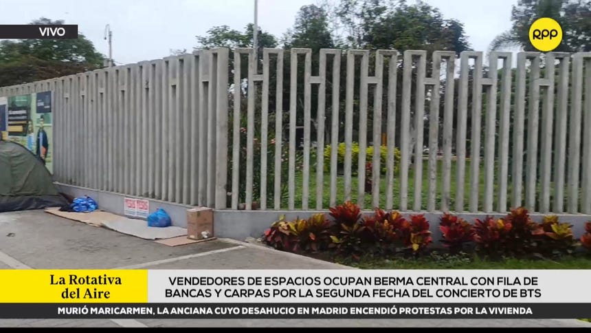 San Marcos: fanáticas se organizan y crean padrón mientras aguardan por la segunda fecha de BTS