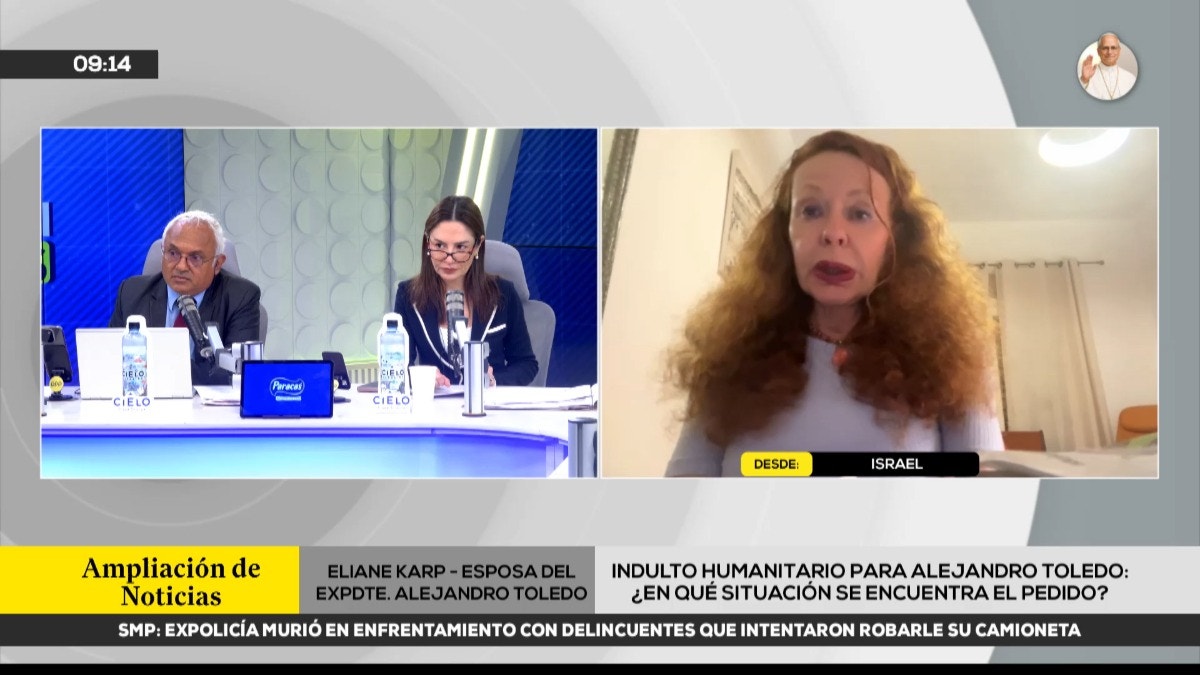 Eliane Karp pide nuevamente a Keiko Fujimori indulto para Alejandro Toledo: "Antes de que sea demasiado tarde"