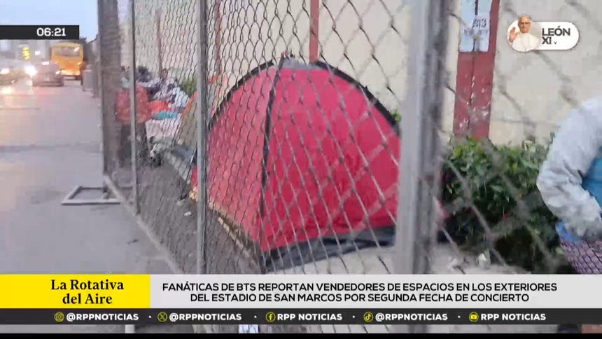 Fanáticas de BTS denuncian presencia de revendedores de espacios en los exteriores del Estadio San Marcos