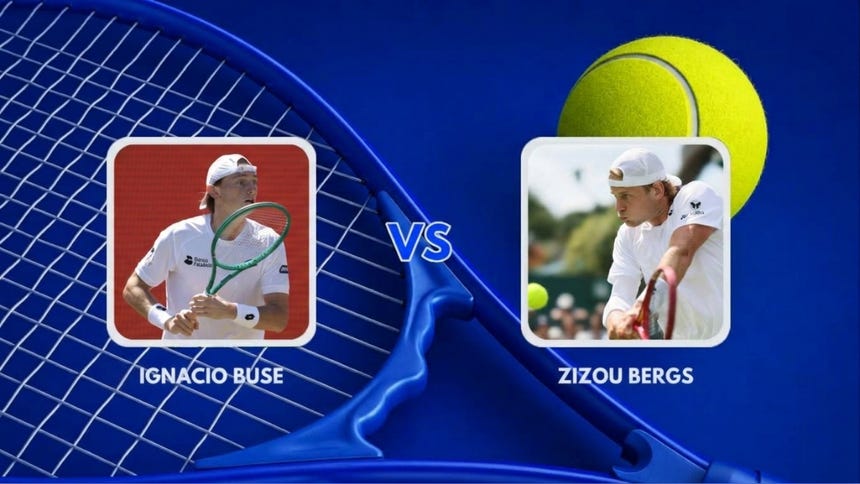 Ignacio Buse vs. Zizou Bergs: ¿a qué hora juegan y dónde ver el Masters 1000 de Shanghái 2026?