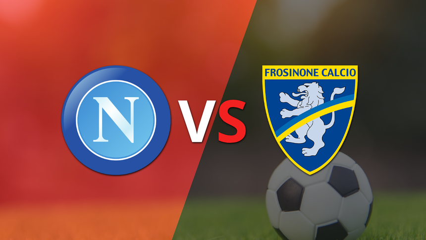 Serie A: Frosinone va en busca de un triunfo ante Napoli para trepar a la punta
