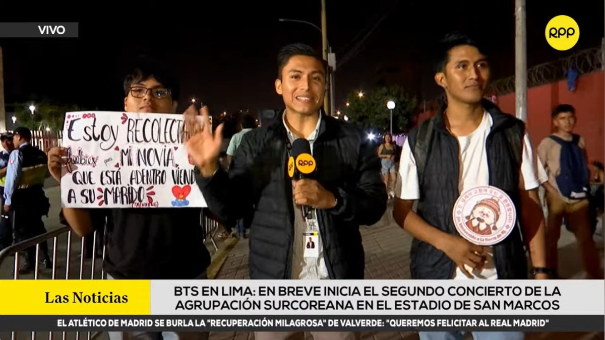 BTS en Lima: jóvenes enamorados esperan a sus parejas afuera del estadio San Marcos [VIDEO]