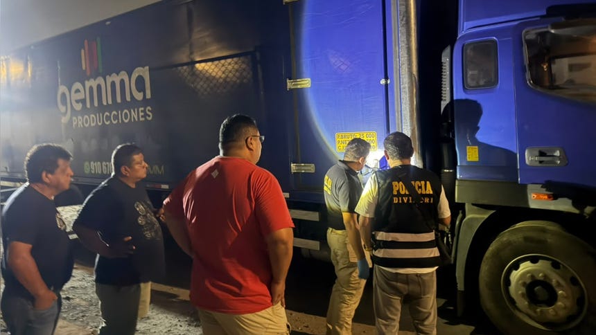 Áncash: detienen a presunto integrante de 'Los Correcaminos de Santa' y recuperan camión robado en Trujillo