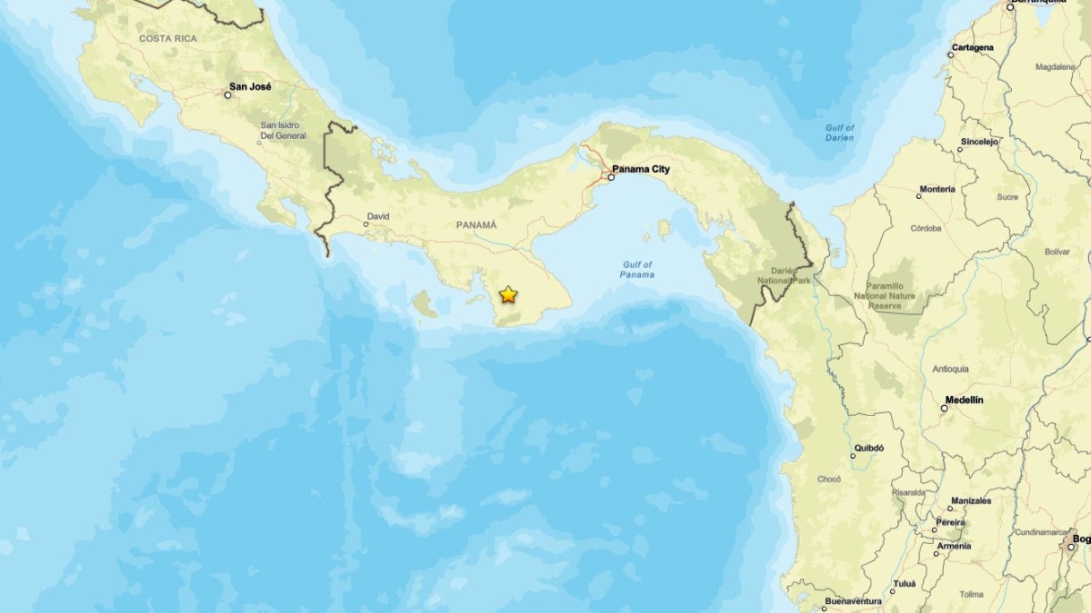 Fuerte sismo de magnitud 7.6 remeció Panamá esta tarde