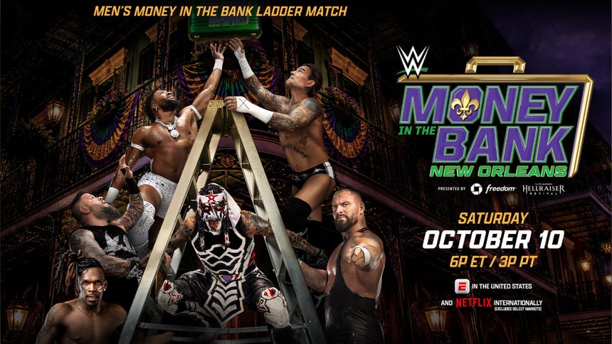 WWE Money in the Bank 2026: luchas por el maletín EN VIVO — combates confirmados, horarios y dónde ver las peleas