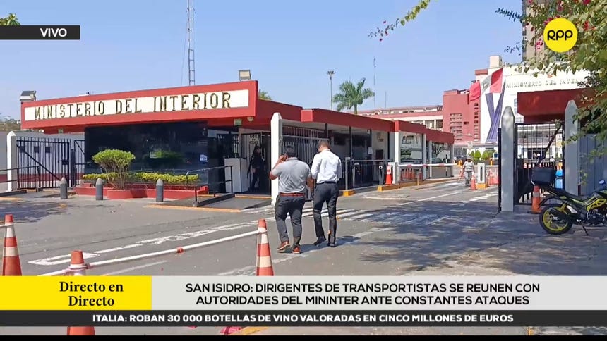 Transportistas de Lima y Callao descartan, por ahora, un paro y coordinan con la Policía medidas ante constantes ataques