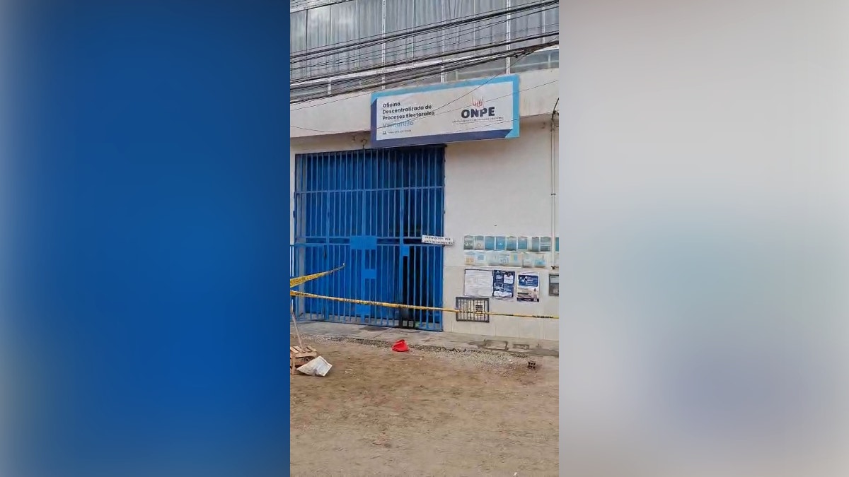 Callao: lanzan presunto objeto explosivo contra local de la ODPE en Pachacútec, Ventanilla