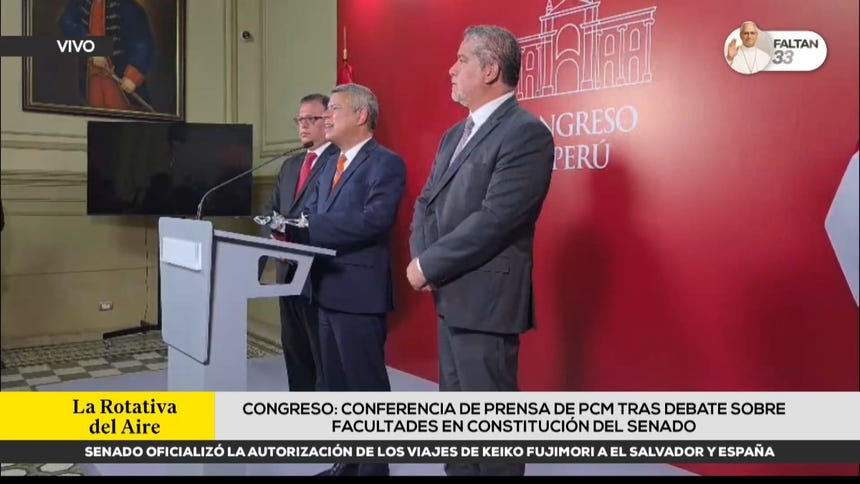 "Lo aprobado no es suficiente": Luis Galarreta cuestiona el alcance de las facultades legislativas aprobadas