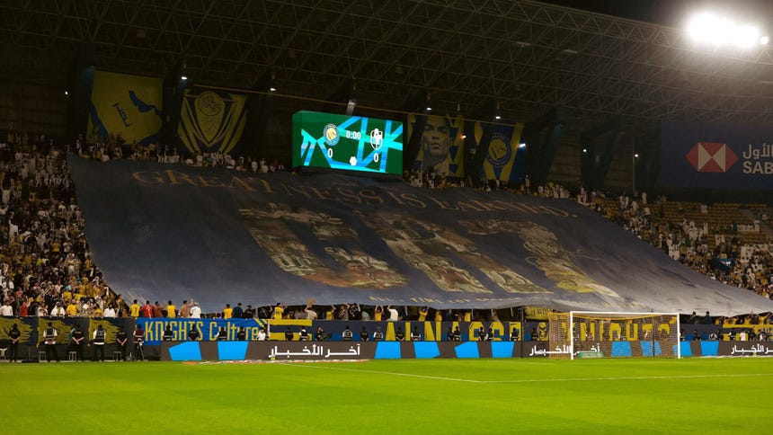 "La grandeza se gana": hinchas de Al Nassr apoyaron a Cristiano Ronaldo tras la polémica con Jorge Jesús