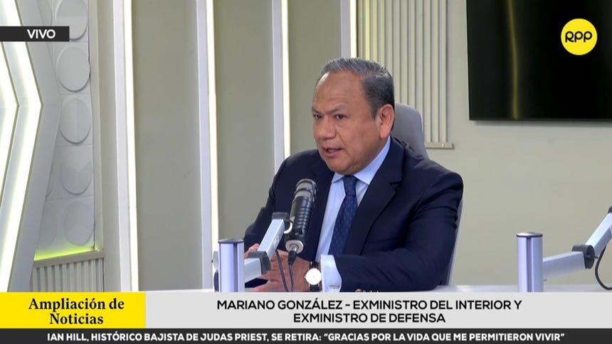 Mariano González plantea convocar al Consejo de Estado para comprometer a todas las instituciones frente a la inseguridad ciudadana