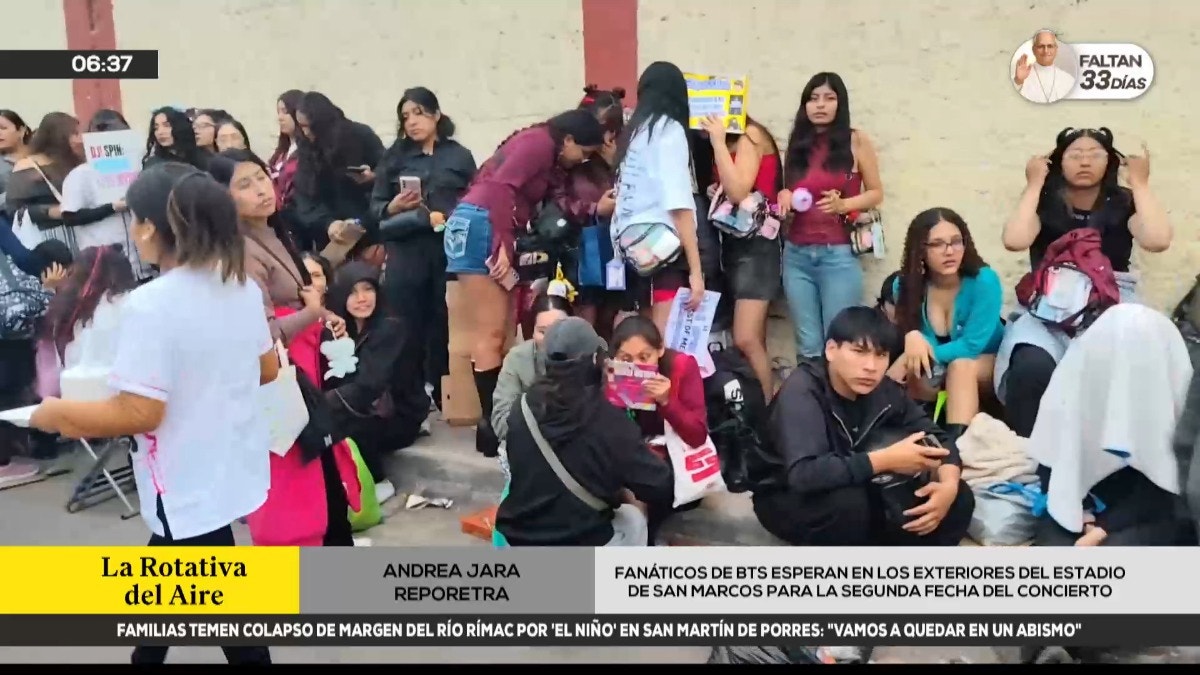 BTS en Lima: ARMY forma largas filas en San Marcos a pocas horas del segundo concierto