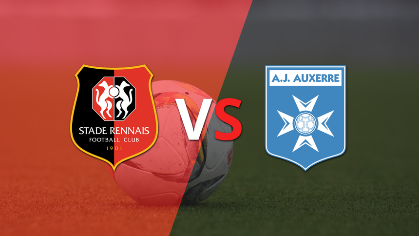 Liga de Francia: Stade Rennes busca derrotar a Auxerre para subirse al liderato