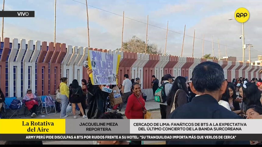 El amor por BTS no tiene edad: abuelita madruga para acompañar a su nieta al concierto de la agrupación en Lima