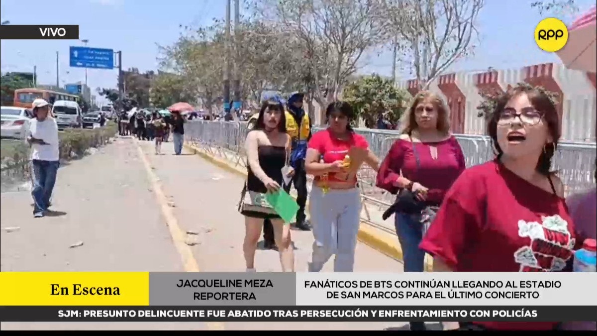 BTS en Lima: panorama en los exteriores de San Marcos a horas del tercer concierto [VIDEO]