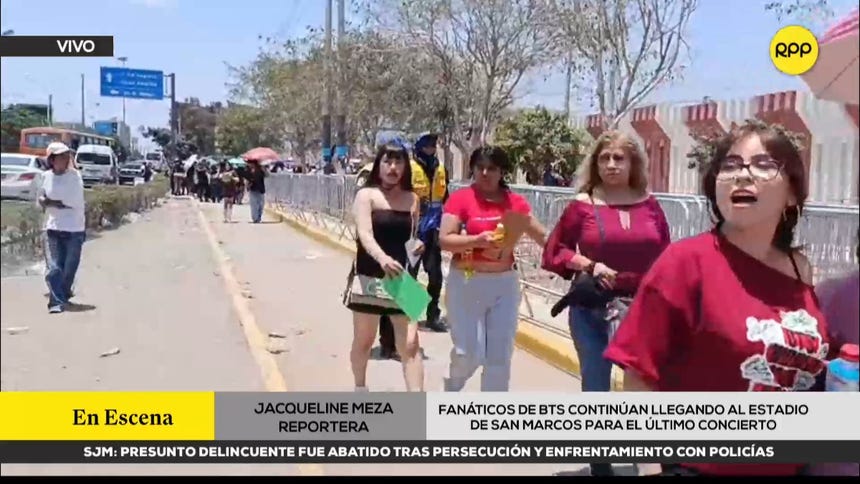 BTS en Lima: panorama en los exteriores de San Marcos a horas del tercer concierto [VIDEO]