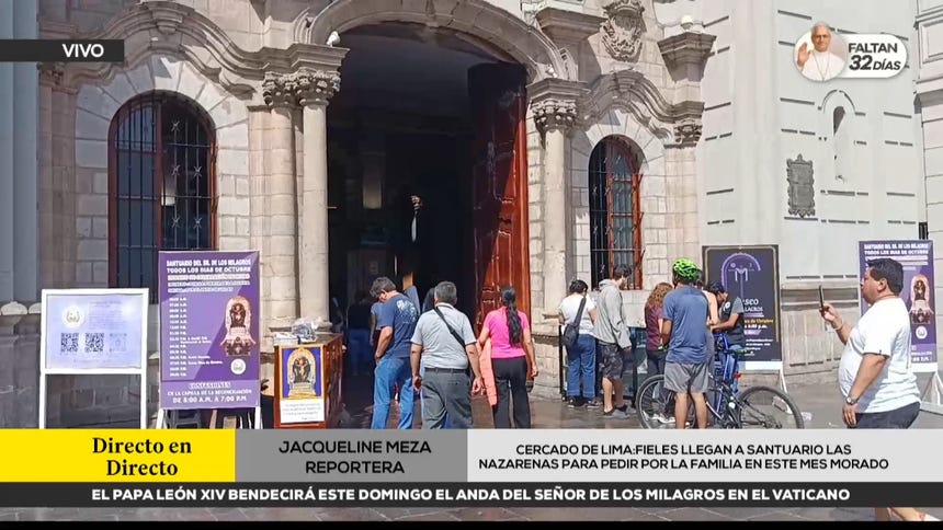Fieles asisten a Las Nazarenas y piden al Señor de los Milagros por la salud de sus familias