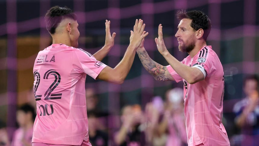 Un baile para Messi: golazo, doblete y goleada 4-0 del Inter Miami que busca el bicampeonato en la MLS