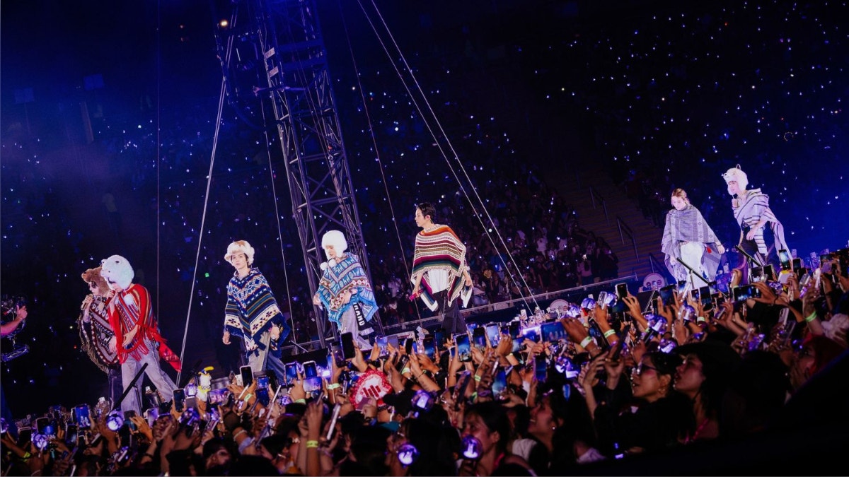 BTS en Lima: los integrantes sorprendieron con ponchos peruanos en su último concierto en San Marcos