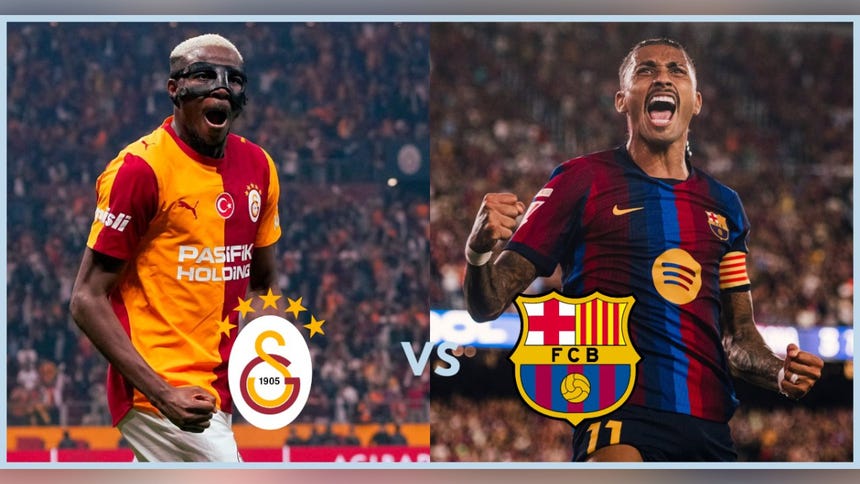 Barcelona vs Galatasaray EN VIVO: se enfrentan en Estambul por la fase liga de la Champions League