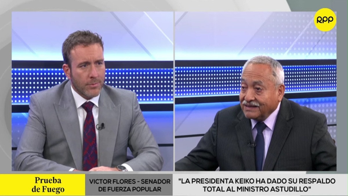 Víctor Flores, senador de Fuerza Popular sobre facultades legislativas: "No vamos a reponer los 66 puntos"