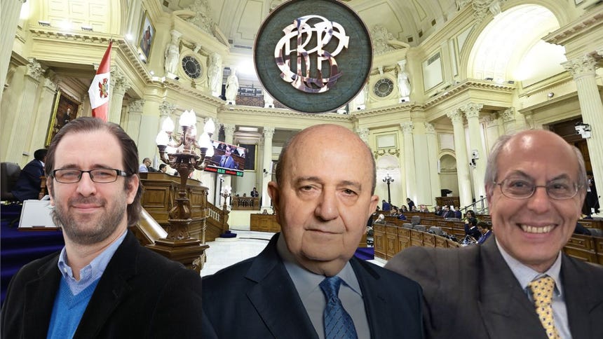 Directores del BCR que elegirá el Congreso: Oswaldo Molina, José Stok y José Fernández Baca encabezan la lista, pero su elección no está asegurada
