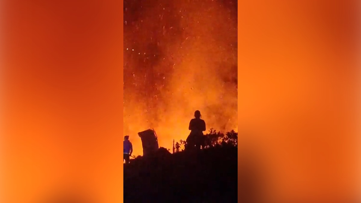 Piura: rayo cae sobre una casa y causa un incendio en Huancabamba