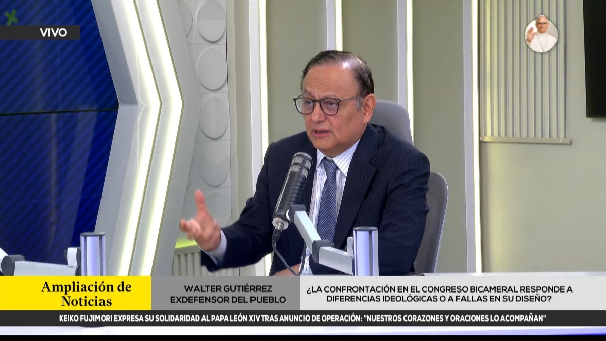Walter Gutiérrez: "Este Congreso es el generador de conflictos"