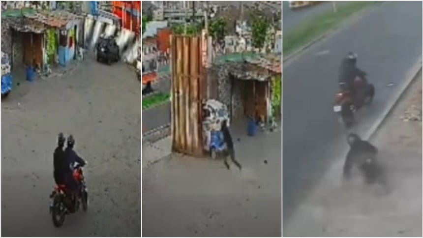 Presunto extorsionador fue atacado a balazos por vigilante de cochera en el Rímac: malviviente escapó arrastrándose