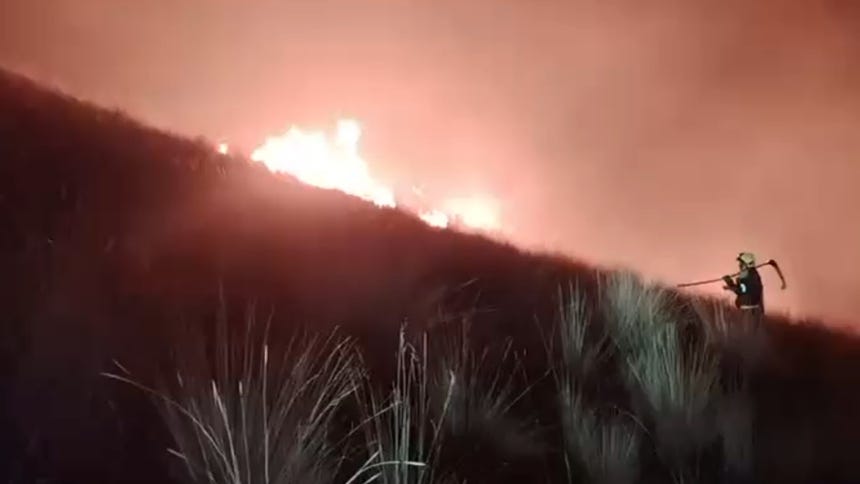 Arequipa registra 58 incendios forestales que afectaron unas 4 mil 974 hectáreas