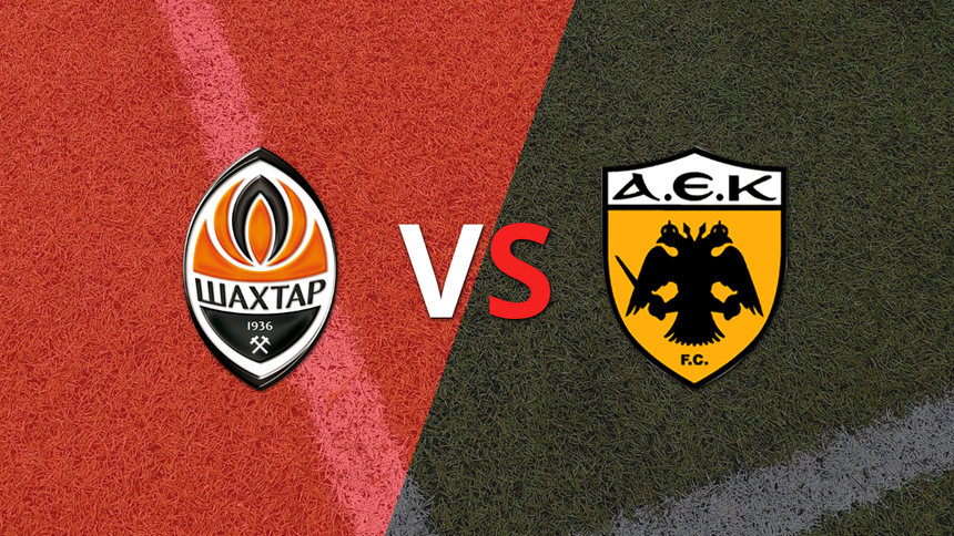 Champions League: Shakhtar Donetsk y AEK se miden por la fecha 2