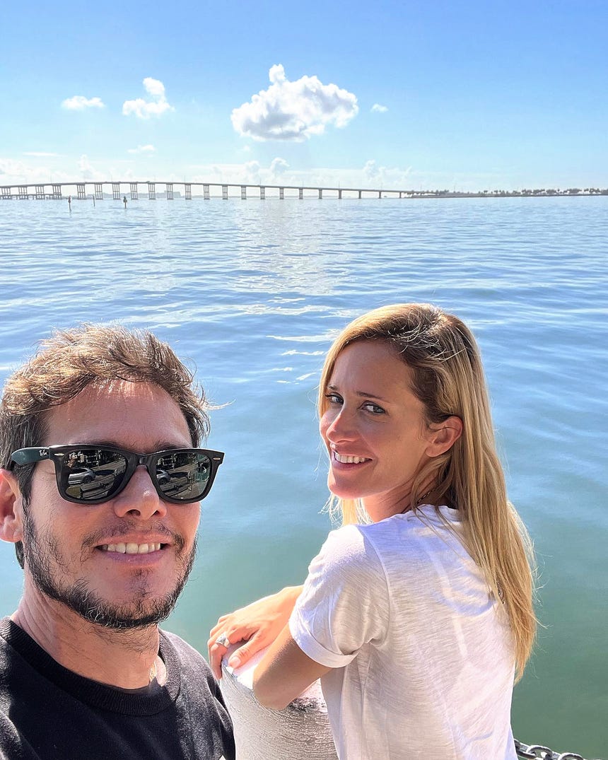 Julieta Prandi y Emanuel Ortega se casaron el último 15 de setiembre en Buenos Aires.