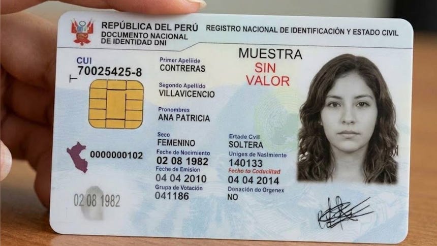 Reniec anuncia campaña de DNI electrónico gratuito hasta el 18 de octubre: sedes y beneficiarios