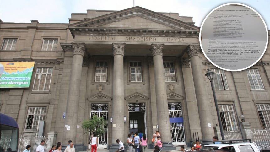 Adulta con aneurisma cerebral roto requiere traslado urgente a un hospital de mayor complejidad