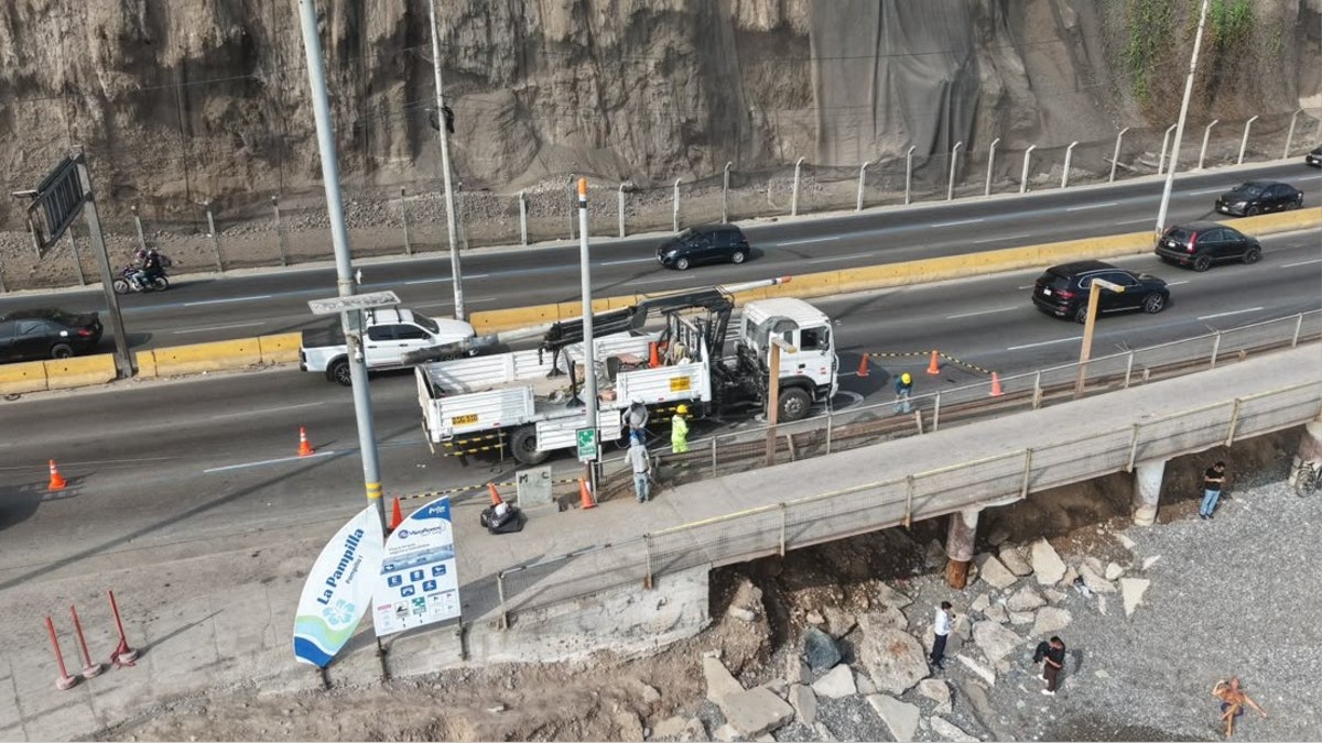 EMAPE informó que inició labores preventivas tras daños por oleaje anómalo en la Costa Verde